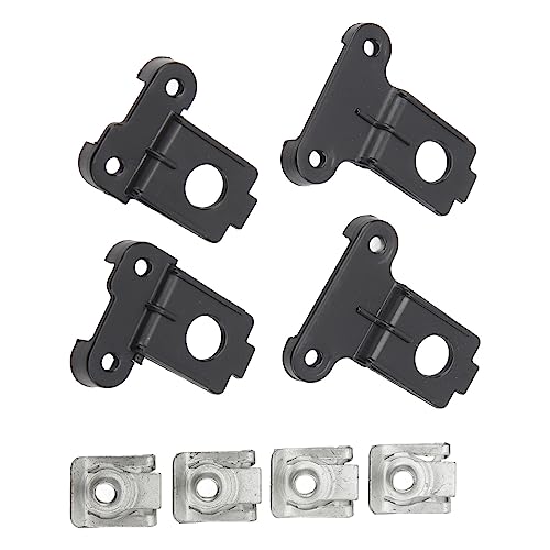 Pyhodi Headlight Tab Repair Kit, Left Right Side Headlight Headlamp Bracket Tab Repair Kits, Aluminium Alloy Simple Installation Scratch Resistant Stable Construction 2G0998225