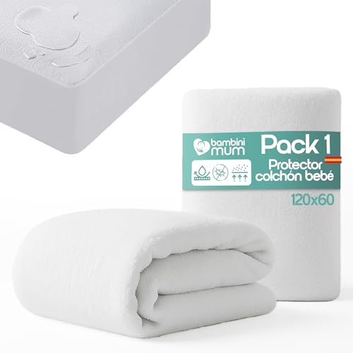 Bambini Mum: Protector Colchón Bebé Antiácaros