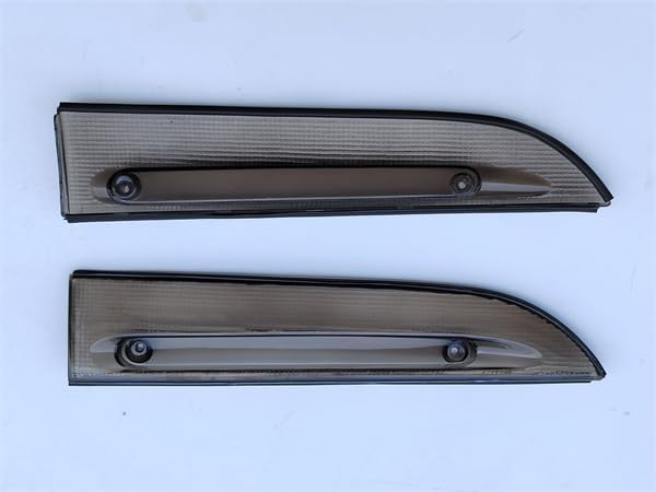 Black Lens Moulding, Fog Light Lamp Cover Trim Bezel For ISUZU HICOM NPR HPR-HD NQR NRR GMC 1995-2007 Replaces 8-97867-774-0 (LH-Driver Side)