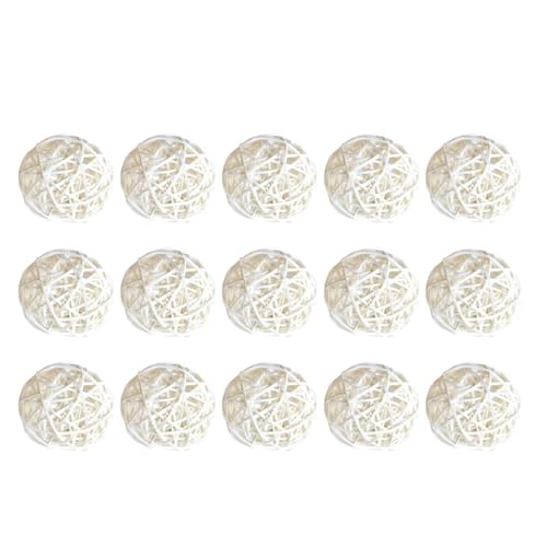 Jojofuny Bolas Decorativas De Mimbre Y Ratán 5 Cm 15 Unidades Para Manualidades Creativas Decoración Colgante Guarderías Hoteles Bares Y Hogares Jojofuny Bolas Decorativas De Mimbre Y Ratán 5 Cm 15 Unidades Para Manualidades Creativas Decoración Colgante Guarderías Hoteles Bares Y Hogares