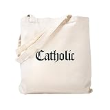 CafePress Catholic Tragetasche, canvas, khaki, S