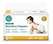 Little Toes Natural Disposable Bamboo Diapers, Medium (Pack of 36)