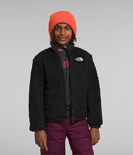 THE NORTH FACE Boys' Reversible Mount Chimbo Full Zip Hooded Jacket, TNF Medium Grey Heather, X-Small4