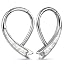 #3 Silver for Lobe in 4mm(6g) or Above