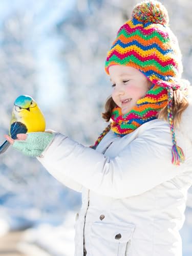 Guantes de invierno de mujer para usar el móvil sin pasar frío de mitón 4