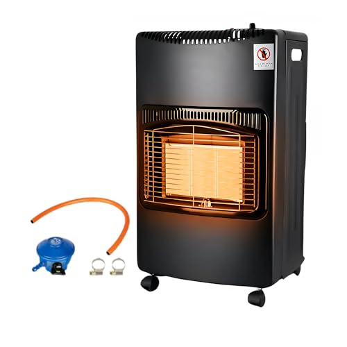 Straame Indoor Gas Heater 4.2KW – Portable, Compact, & Efficient Heating Solution for Home, Garage, and Office – Safe, Adjustable, Energy-Efficient – Ideal for Small Spaces