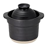 光洋陶器 ご飯鍋 1合炊き ブラック 19831001