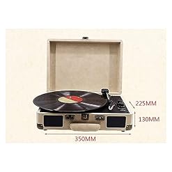 Record Player Turntable with USB Recording 3 Speed Vinyl with Pitch Control Support 3-Sizes of Records - Les Beatles, Paul McCartney, John Lennon, RIngo Starr, George Harrison Record Player Turntable with USB Recording 3 Speed Vinyl with Pitch Control Support 3-Sizes of Records – Image 2