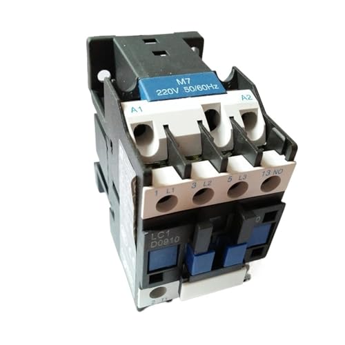 Contacteur triphasé LC1 D0910 AC 220V pour armoire électrique et rail DIN