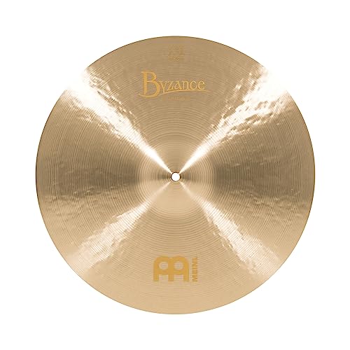 Byzance 18' Jazz Thin Crash — MADE IN TURKEY — Hand Hammered B20 Bronze, 2-YEAR WARRANTY