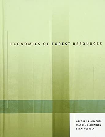 Economics of Forest Resources book cover