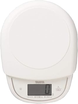 TANITA KD-313-IV Digital Cooking Scale, Maximum Weight 6.6 lbs 3 kg, Ivory