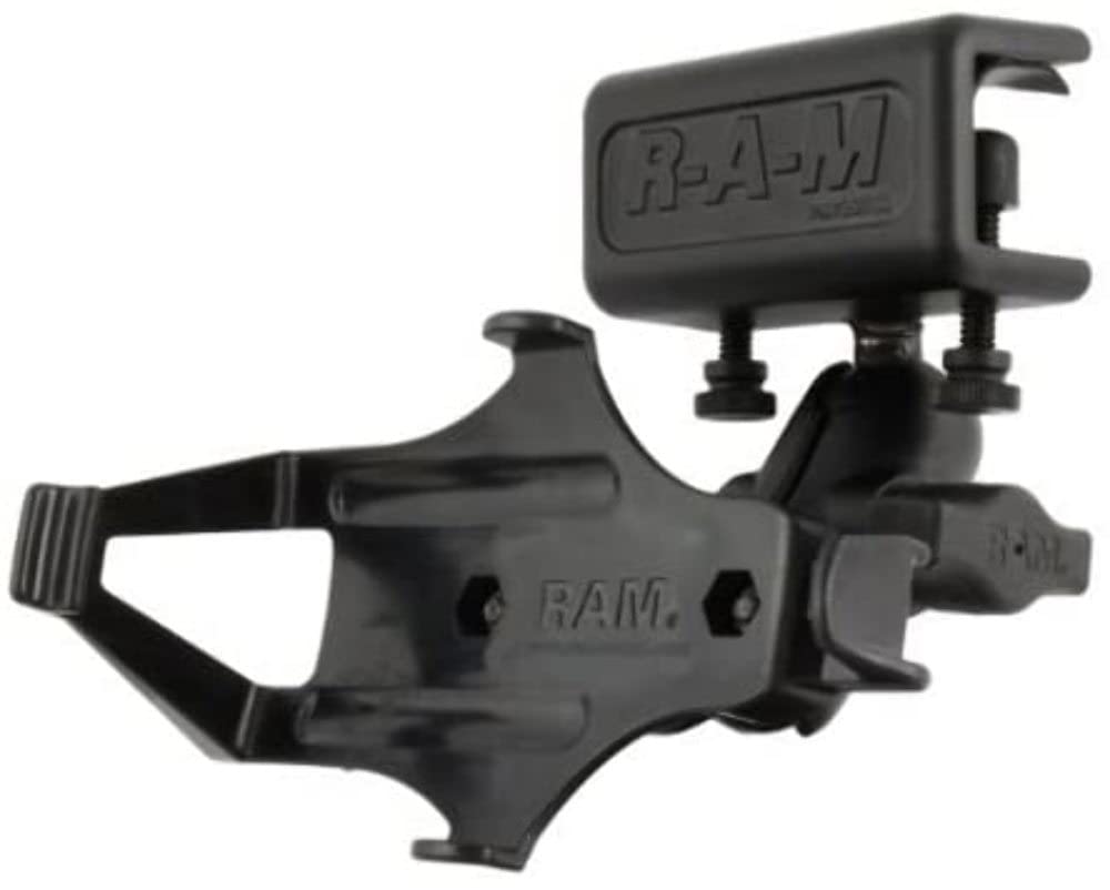 RAM MOUNTS (RAM-B-177-GA7 Universal Glare Shield Clamp Mount for The Garmin Gpsmap 176, 176C, 196, 276C, 296, 376C, 378, 396, 478 and 496