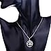 JO WISDOM Collar Colgante Arbol de la vida Familia Plata de ley...