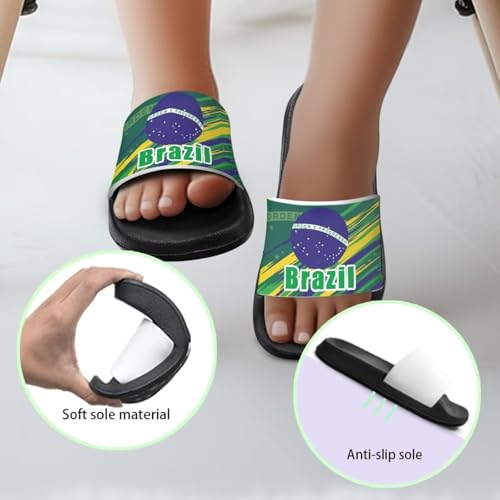Image of Slides for Boys Girls Quick Drying Kids Slides Sandals Non-Slip