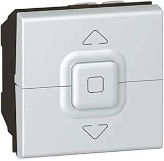 Kit Interrupteurs Volet Roulant Legrand Mosaic Sans Fil - 2 Interrupteurs + Commande Centralisatrice