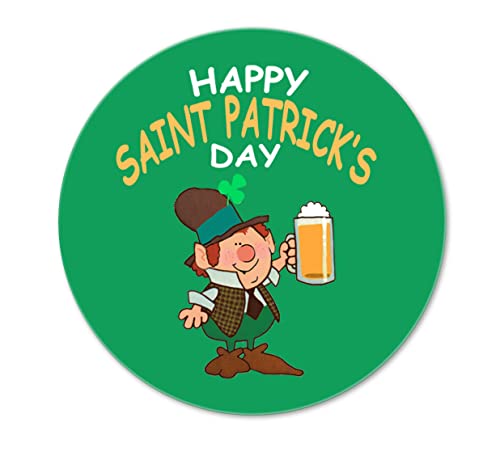 Sous-verres en papier Saint-Patrick pour protéger vos tables