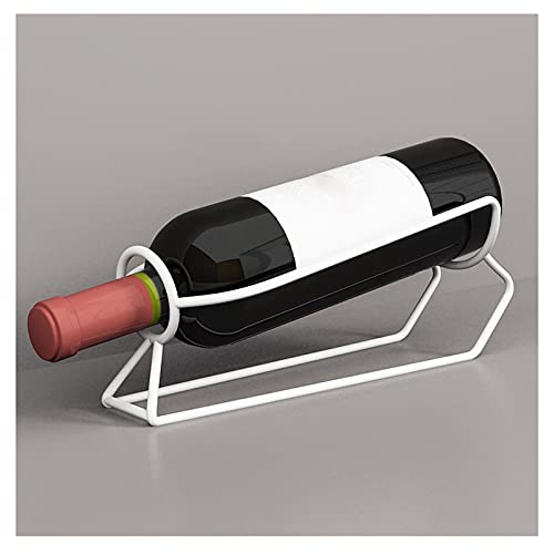 Soporte para 1 botella de vino acero inoxidable miniatura 1