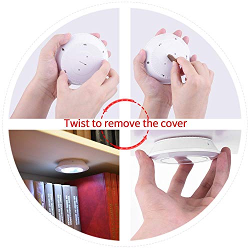 Reviews for Techbee AAA Battery Powered Stick on Push Lights for