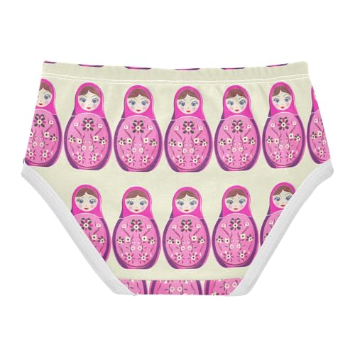 Colorful Russian Nesting Dolls Toddler Girls's Underwear 2T 202c11812