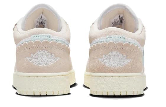 NIKE Big Kid's Air Jordan 1 Low SE Guava Ice/Jade Ice-White (DZ5356 800) - 44