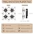 SUNPEEL Peel and Stick Floor Tiles, Waterproof Vinyl Flooring for Bathroom Kitchen Bedrooms Living Room Wall RV (20, White, 11.8" x 11.8")