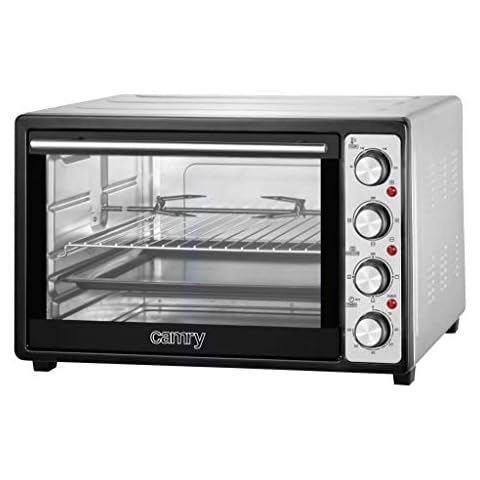 Camry CR111 Horno Eléctrico de Sobremesa 45 Litros, Acero Inoxidable Cover