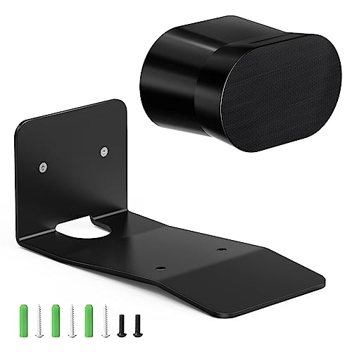 Olycism Wandhalterung kompatibel mit Sonos Era 300 Halterung für Sonos ERA 300 Lautsprecher Wandhalterung mit kratzfester Baumwolle und Montagezubehör bis 12 kg schwarz…