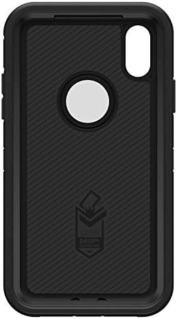 OtterBox Defender Case for iPhone XR, Shockproof, Drop Proof, Ultra-Rugged, Protective Case, 4x Tested to Military Standard, Black