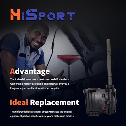 HiSport 4WD Transfer Case Actuator Motor Compatible with Toyota Tacoma 2016-2020,4Runner 2020 2021,Hilux 2016-2019,Replace 600423 3641071010 36410-71010 36410-0K010 36410-0K020 by HiSport - Image 7