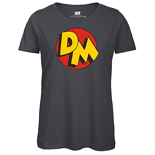 Danger Mouse® DM Icon Mens T-Shirt (Dark Grey, Small)
