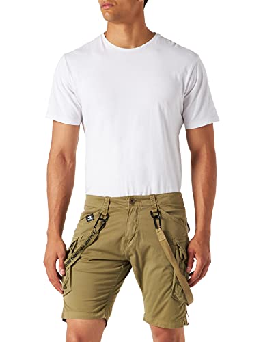 Alpha Industries Herren Utility Short Für Cargos, Olive, 34 EU – Ansicht 1