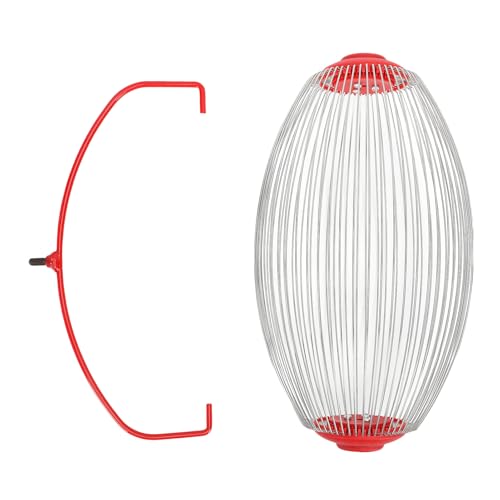 Dpofirs Nut Gatherer, Acorn Picker Upper Roller, Stainless Steel Wire Nut Collector, Fruit Picker, for Walnut Chestnut Fruits (L 120x60x0.3cm / 47.2x23.6x0.1in)