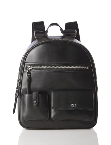 DKNY Zyon Backpack, Black/Silver