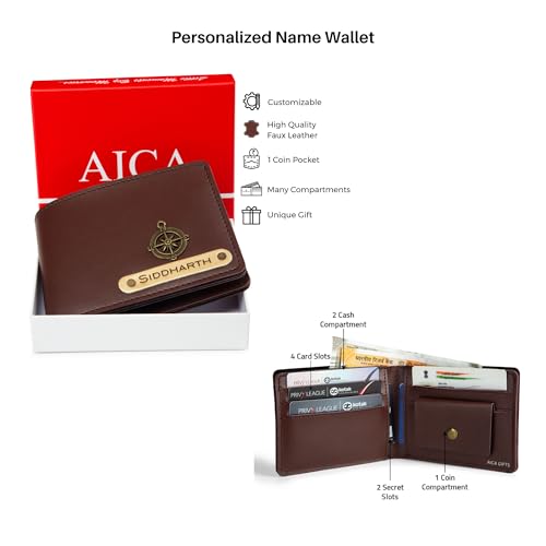 Image of AICA Personalized Name & Charm Sunglass Cover Giftset for Men (Grey)