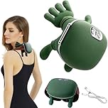 FAMINESS Neck Massager 4D Real Hands Massager USB Neck Massager with Heat 3 Massage Settings 2 Heat Levels Deep Massage for Neck Shoulder Valentine Mother's Day Gifts for Dad Mom Him Her