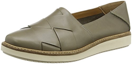 Ballerines Clarks Glick Harvest en cuir véritable avec semelle flexible et design épuré