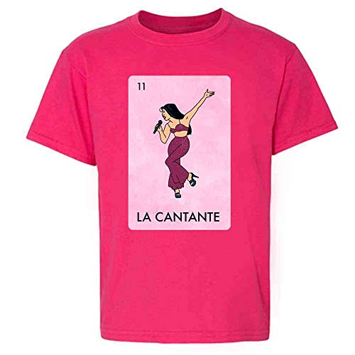 Pop Threads La Cantante Singer Mexican Lottery Funny Parody Tejano Music Baby Toddler Kids Girl Boy T-Shirt