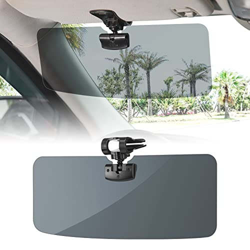 JOYTUTUS Auto Sonnenblende Verlängerung, Frontscheibe-Sonnenschutz, Blend- und UV-Strahlenschutz, Polarisierte Sonnenblende für Auto, SUV, LKW usw. (Mit EU-patentiertes Design)