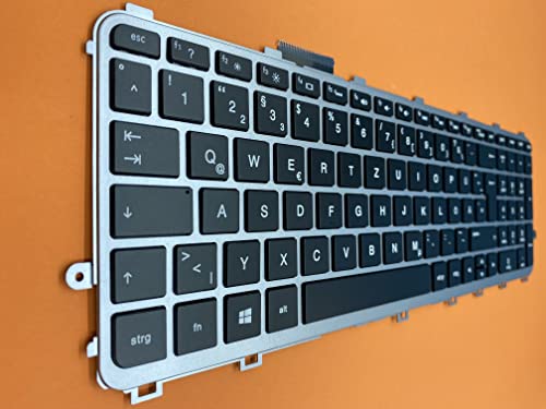 THT Protek DEUTSCHE-Tastatur Keyboard kompatibel für HP Envy 15-j142na (J0B99EA) Cover