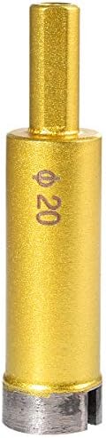 KATUR 8mm Dia Diamond Hole Saw Drill Bit, Slate Porcelain Marble Hollow Core Drill Bit for Glass, Ceramic, Porcelain, Tile, Marble, Granite (8mm Diameter)