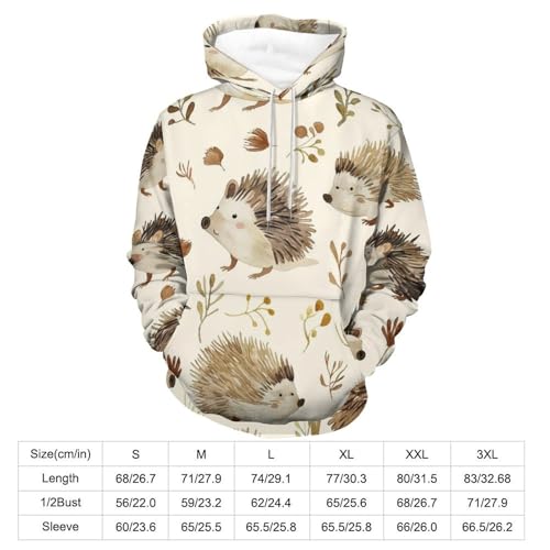 Sweatshirt hérisson à capuche pour en finir avec les pulls inconfortables