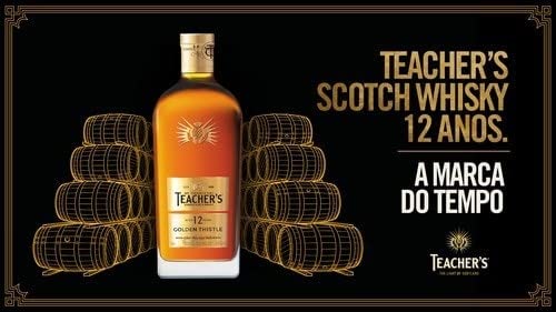 Whisky Escocês Teacher's 12 anos 750 ml