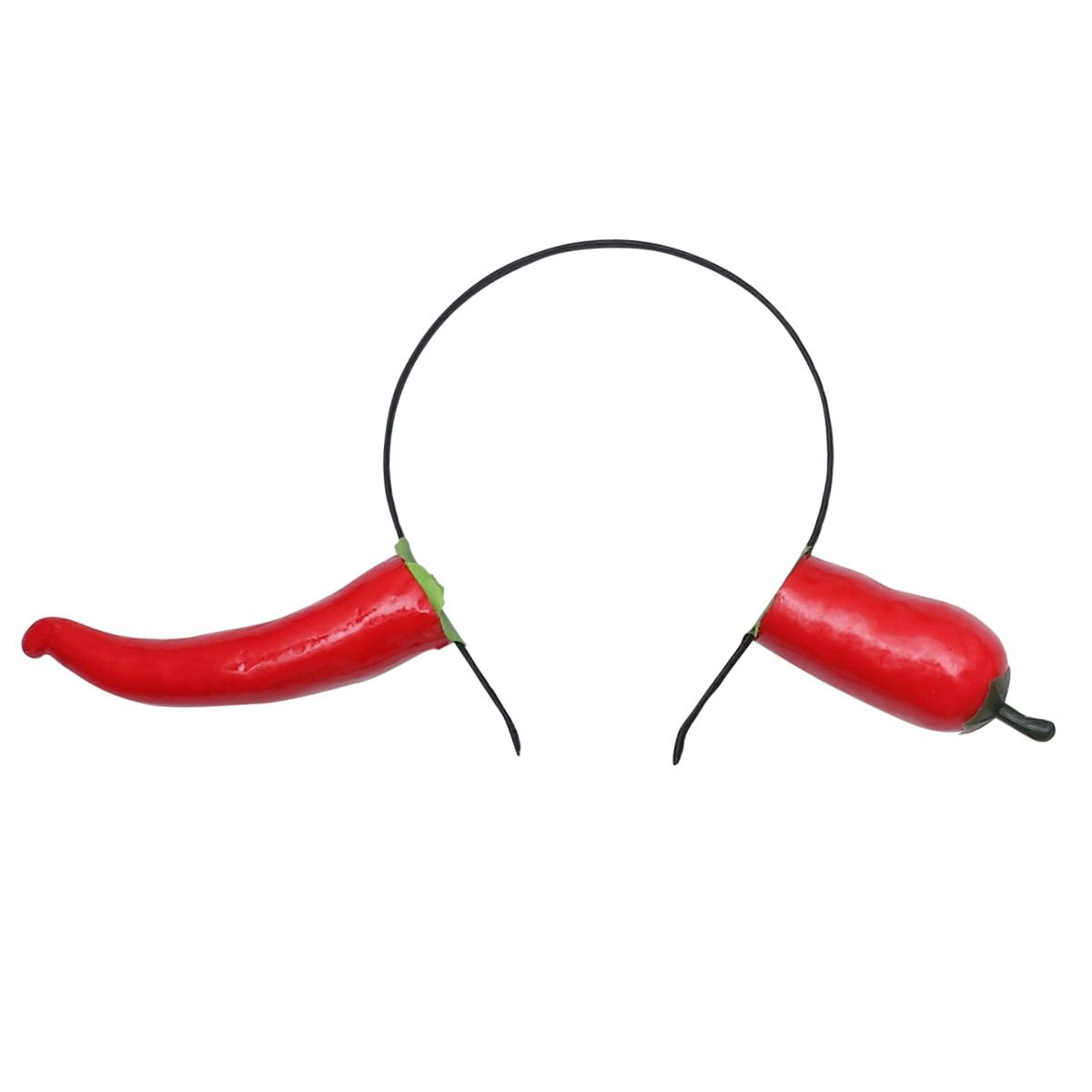 Accessoire cheveux léger poivron rouge pour déguisement confortable adulte - 8