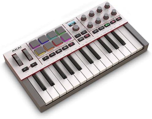 Bild 9 - Akai Professional MPK Mini IV USB-C MIDI Keyboard Controller für Anfänger und Produzenten - MPC Drum Pads, Pitch- und Modulationsräder, Musikproduktionssoftware, Native Instruments Soundpaket, Schwarz