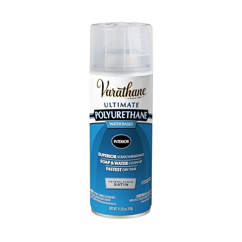 Varathane Water-Based Crystal-Clear Polyurethane Spray