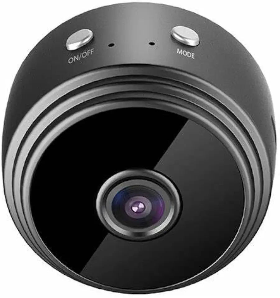 Mini Câmera Espiã A9 Com Visão Noturna HD 1080p