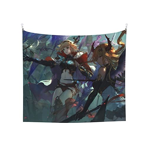 �O�����u���[�t�@���^�W�[ GRANBLUE FANTASY �^�y�X�g���[ �A�j���A���r���O���[���A�x�b�h���[���A���̑��� �p�[�\�i���M�t�g150*130cm