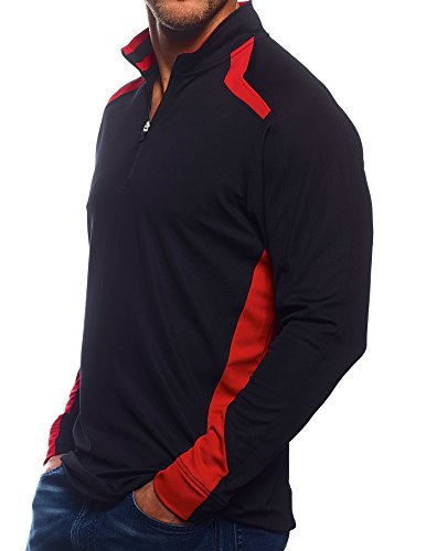 Pro Celebrity Men's Voyager 1/4 Zip Long Sleeve Pullover2
