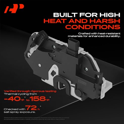 Image of A-Premium Front Right Passenger Side Door Lock Actuator Compatible with Ford Flex 2013-2019 & Lincoln MKT 2013-2019, for Model with Passive Entry